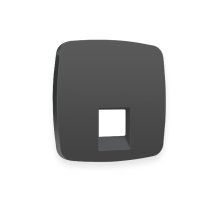 Лицевая панель для компьютерной/телефонной розетки RJ-45/RJ-11 Ambrella Volt Omega OP9120