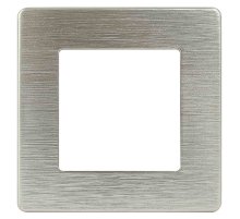 Рамка 1-постовая ЭРА 12 сатин шампань 12-5101-04 Б0052502