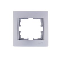 Рамка 1-местная горизонтальная Lezard Karina 707-4300-146