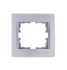 Рамка 1-местная горизонтальная Lezard Karina 707-4300-146