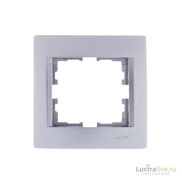 Рамка 1-местная горизонтальная Lezard Karina 707-4300-146