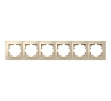 Рамка шестиместная ELBI Vega 510-012500-252