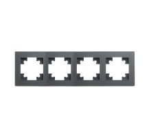 Рамка горизонтальная 4-местная Stekker Катрин 39542