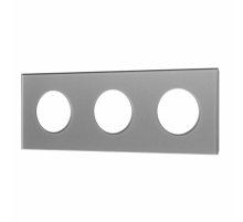 Рамка стеклянная на 3 поста Arlight FRM-GLARE-GC-3-GR 043840