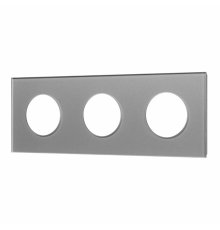 Рамка стеклянная на 3 поста Arlight FRM-GLARE-GC-3-GR 043840