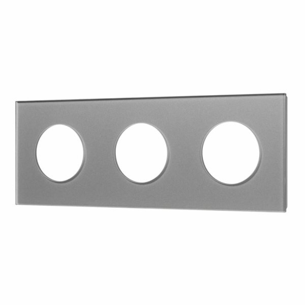 Рамка стеклянная на 3 поста Arlight FRM-GLARE-GC-3-GR 043840