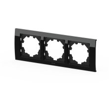 Рамка трехместная ELBI Zena Platin 500-073300-227