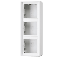 Рамка трехместная Jung LS583AWW Рамка трехместная Jung LS583AWW