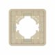 Рамка стеклянная на 1 пост Arlight FRM-OMALI-SFGS-1-GD 049679