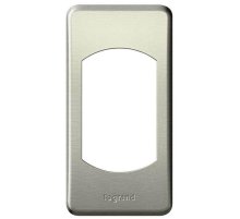 Рамка 1-постовая Legrand Celiane титан 068900