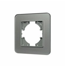 Рамка стеклянная на 1 пост Arlight FRM-OMALI-SFGS-1-GR 049677