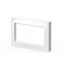 Рамка для двухместной розетки без заземления ELBI Vega 510-015600-908