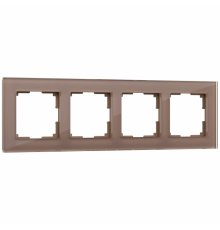 Рамка на 4 поста Werkel Favorit латте 4690389183454 W0041142
