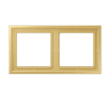 Рамка двухместная Jung LSZME982BFC Рамка двухместная Jung LSZME982BFC