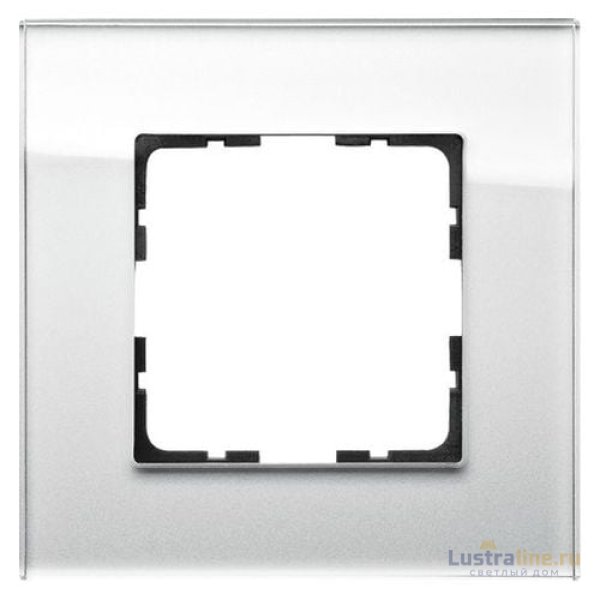 Рамка Jasmart G-Glass 1-постовая G1001GW
