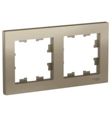 Рамка 2-постовая Schneider Electric Atlas Design ATN000502
