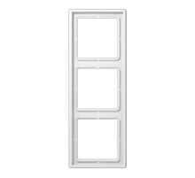 Рамка трехместная Jung LS983WW Рамка трехместная Jung LS983WW