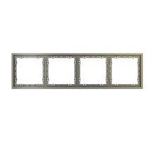 Рамка на 4 поста Voltum S70 VLS100404