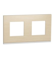 Рамка 2-постовая Schneider Electric Unica New NU600483