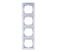 Рамка 4-местная вертикальная Lezard Karina Life 708-3000-154 Рамка 4-местная вертикальная Lezard Karina Life 708-3000-154