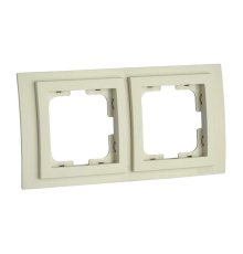 Рамка на 2 поста Mono Electric Larissa крем 103-171700-161
