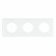 Рамка стеклянная на 3 поста Arlight FRM-GLARE-GC-3-WH 043838