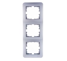 Рамка 3-местная вертикальная Lezard Karina Life 708-3000-153 Рамка 3-местная вертикальная Lezard Karina Life 708-3000-153