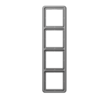 Рамка четырехместная Jung CD584GR Рамка четырехместная Jung CD584GR