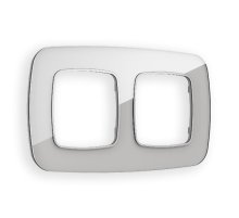 Рамка двухместная Ambrella Volt Radian OF320402