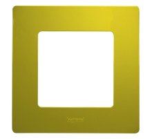Рамка 1-постовая Legrand Etika зелёный папоротник 672541