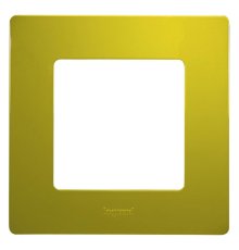 Рамка 1-постовая Legrand Etika зелёный папоротник 672541