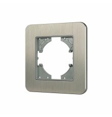 Рамка алюминиевая на 1 пост Arlight FRM-AKIRY-AL-1-SR 049680