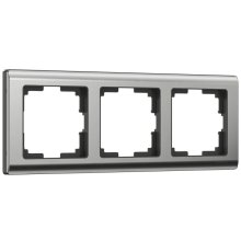 Рамка на 3 поста Werkel Metallic глянцевый никель W0031602 4690389159053