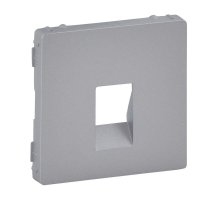 Лицевая панель Legrand Valena Life аудиорозетки алюминий 755362