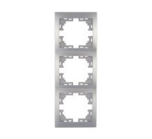 Рамка 3-местная вертикальная Lezard Mira 701-1000-153 Рамка 3-местная вертикальная Lezard Mira 701-1000-153