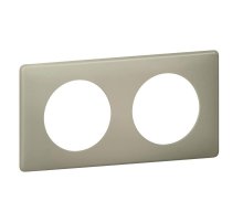 Рамка 2-постовая Legrand Celiane грин перкаль 066712