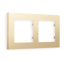 Рамка двухместная Ambrella Volt Techno AF220602