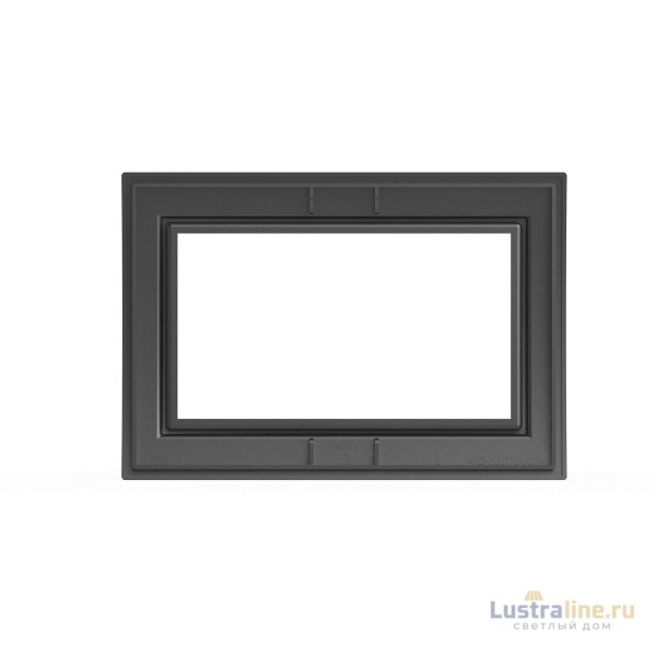 Рамка для двухместной розетки без заземления ELBI Zena 608-011000-908