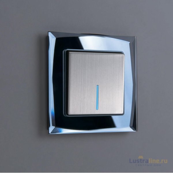 Рамка на 1 пост Werkel Diamant черный W0011208 4690389158797