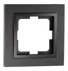 Рамка на 1 пост Mono Electric Despina графит 102-200000-160