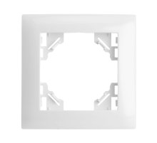 Рамка одноместная Stekker PFR00-9011-01 Эрна Элегант 49629 Рамка одноместная Stekker PFR00-9011-01 Эрна Элегант 49629