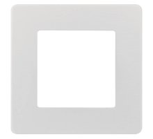 Рамка 1-постовая ЭРА 12 сатин белый 12-5101-01 Б0052499