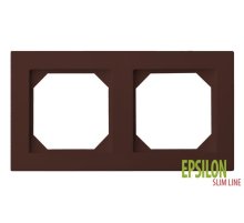 Рамка двухместная Liregus Epsilon 28-152