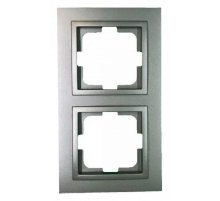 Рамка на 2 поста Mono Electric Despina антрацит 102-240000-161 Рамка на 2 поста Mono Electric Despina антрацит 102-240000-161