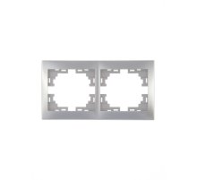 Рамка 2-местная горизонтальная Lezard Mira 701-1000-147