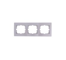 Рамка 3-местная горизонтальная Lezard Karina 707-4300-148 Рамка 3-местная горизонтальная Lezard Karina 707-4300-148