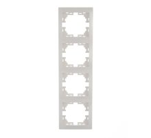 Рамка 4-местная вертикальная Lezard Mira 701-0200-154 Рамка 4-местная вертикальная Lezard Mira 701-0200-154