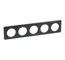 Рамка 5-постовая Legrand Celiane карбон 068980