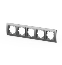Рамка пятиместная ELBI Zena 500-011000-250