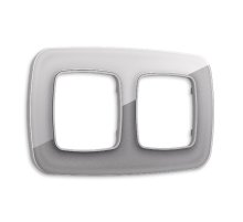 Рамка двухместная Ambrella Volt Radian OF320502